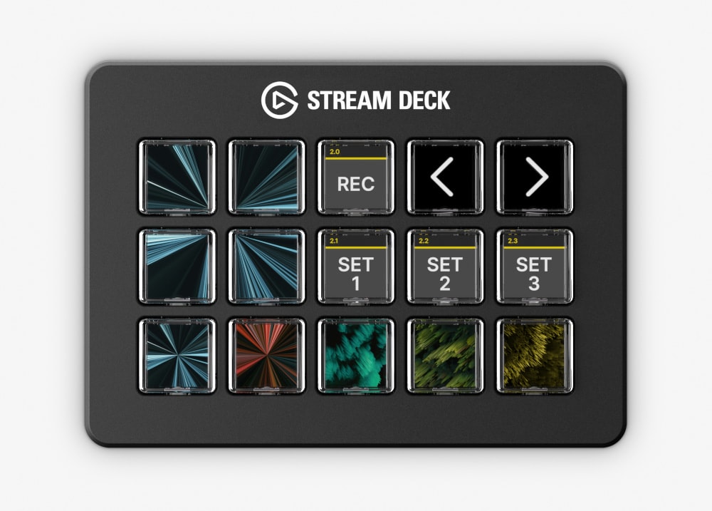 Stream Deck Scissor Keys | Precision 15-Key Control Pad | Elgato